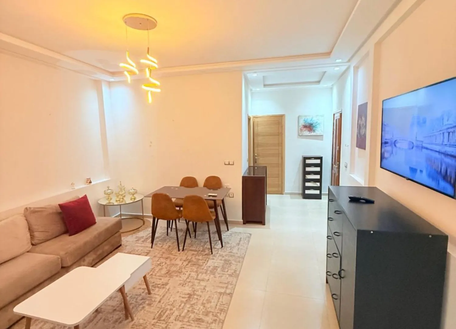 Appartement Tachfine Lumineux Adapte Au Famille Marrakesh Appartamento